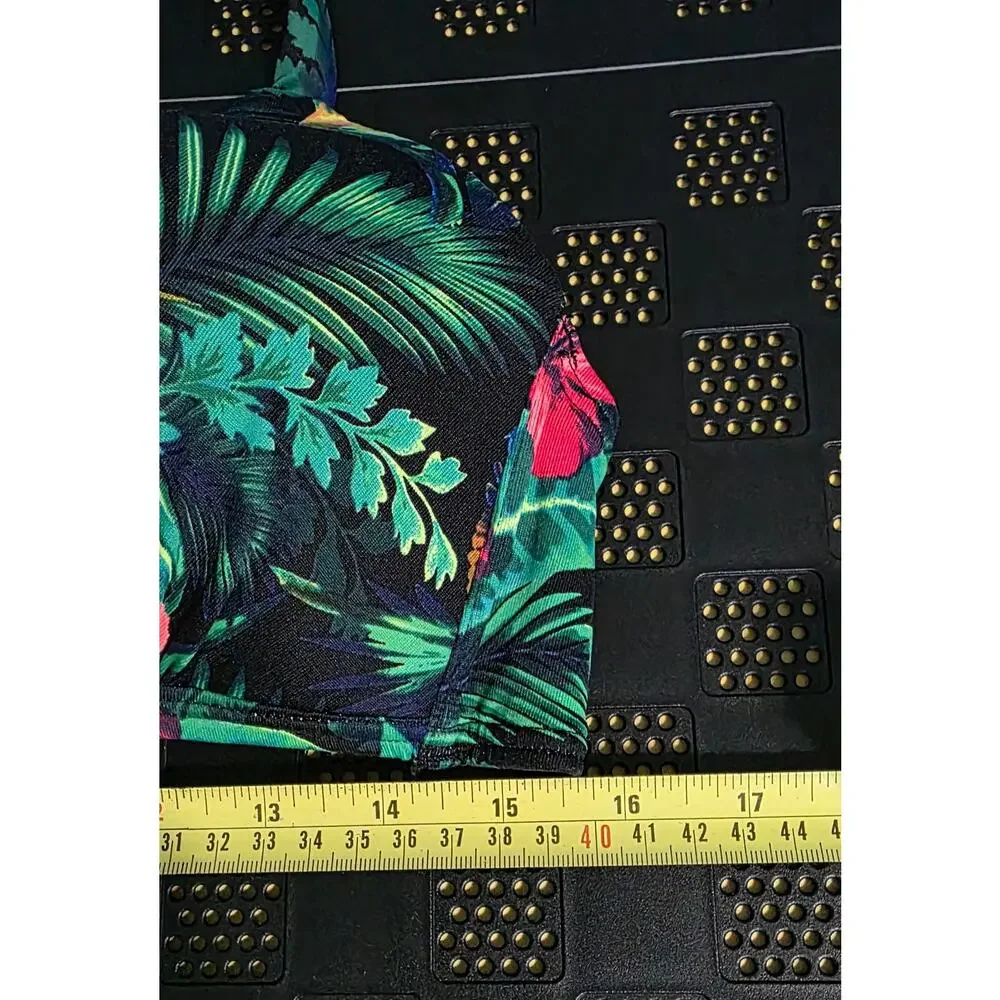Tommy Bahama‎ Womens XL Bikini Top Tropical Summer Floral Resort Wear